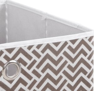 vidaXL vidaXL Składane pudełka, 10 szt., brązowe, 32x32x32 cm, włóknina 6