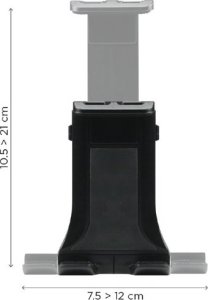 Mobilis Mobilis U.FIX Uchwyt aktywny Telefon komórkowy/Smartfon, Tablet/UMPC Czarny 3