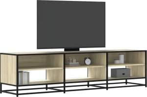 vidaXL Szafka pod TV, dąb sonoma, 180x40x46 cm materiał drewnopochodny 1