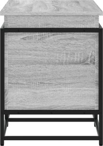 vidaXL Skrzynia z pokrywą, szary dąb sonoma, 100x40x51,5 cm 5