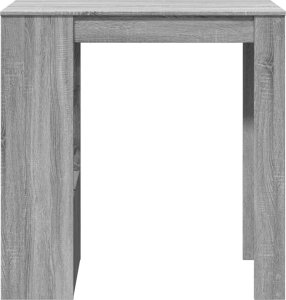 vidaXL Stolik barowy z przegrodami, szary dąb sonoma, 102x50x103,5 cm 4