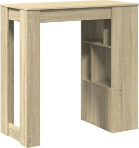 vidaXL Stolik barowy z przegrodami, dąb sonoma, 102x50x103,5 cm 6