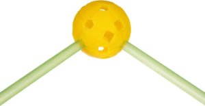 Kruzzel Klocki słomki 100szt. - namiot Kruzzel 24536 7