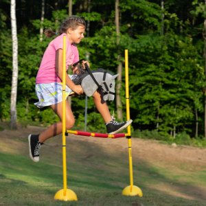 Froster Hobby Horse Skippi - koń na kiju - Szary A4 - prezent dla dziecka 3