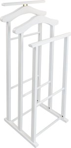 NPC Polska Arredamenti Stojak na koszule i garnitury MAXI 105x35x35 cm biała 1