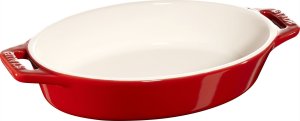 NPC Polska Staub Owalny półmisek ceramiczny premium 400 ml czerwony 1