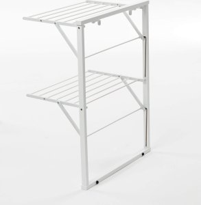 NPC Polska Arredamenti Suszarka na pranie na kaloryfer KLAUS 89x68x45 cm biała 3