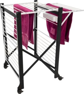 NPC Polska Arredamenti Suszarka na pranie ALIANTE 105x132x67 czarny 3