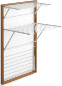 NPC Polska Arredamenti Suszarka na pranie naścienna KARIM 119x68x63 cm brązowa 2
