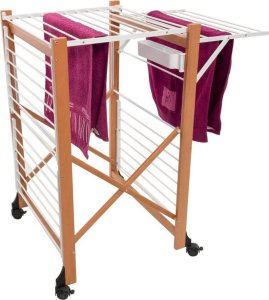 NPC Polska Arredamenti Suszarka na pranie ALIANTE 105x132x67 cm brązowy 4