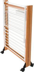 NPC Polska Arredamenti Suszarka na pranie ALIANTE 105x132x67 cm brązowy 5