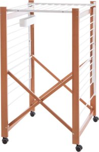 NPC Polska Arredamenti Suszarka na pranie AIRONE 105x175x67 cm brązowy 3