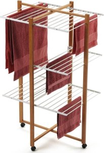 NPC Polska Arredamenti Suszarka na pranie KARISMA 133x80x68 cm brązowy 3