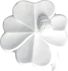 Nawilżacz powietrza NPC Polska La Porcellana Leopoldina Bianca Nawilżacz powietrza koniczyna 20 cm 1