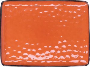 NPC Polska Rose&Tulipani Taca z kamionki Concerto 36x26.5 cm pomarańczowa 1
