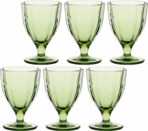 NPC Polska Rose&Tulipani Zestaw 6 kieliszków Amami 300 ml zielony 1