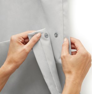 NPC Polska Rayen Pokrowiec na odzież L 60 x 150 cm jasnoszary 2