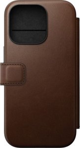 Nomad Etui Modern Leather iPhone 16 Pro Brązowe 1