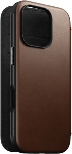 Nomad Etui Modern Leather iPhone 16 Pro Brązowe 7