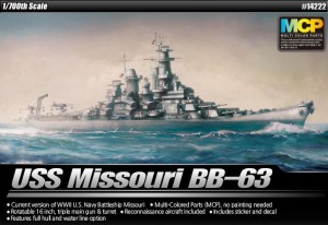 Academy BB-63 USS Missouri 1/700 1