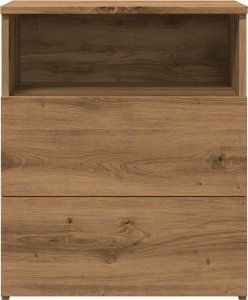 vidaXL vidaXL Szafki nocne, 2 szt., dąb artisan, 50x32x60 cm 5