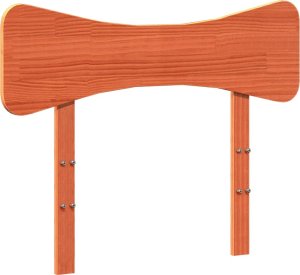 vidaXL vidaXL Rama łóżka bez materaca, woskowy brąz, 75x190 cm, sosnowa 6