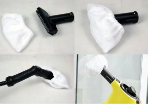 Litago Nakładka ściereczka do Parownic Karcher SC1 SC2 SC3 SC4 SC5 SI4 SG4 SV7 3