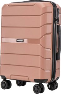 Wings Wings Mała walizka kabinowa PP06 POLIPROPYLEN rozmiar S Rose gold 1