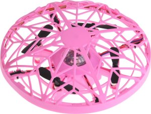 Jokomisiada Latający dysk dron z światłem led sterowany ręką RC0653 RO 2