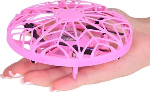 Jokomisiada Latający dysk dron z światłem led sterowany ręką RC0653 RO 6