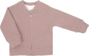 NICOL Bluza rozpinana dla dziewczynki bukla z podszewką Nicol Rosy 110 1