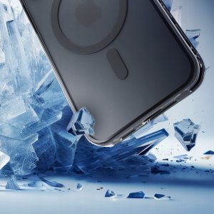 3MK Etui Frosty MagCase Black do Apple iPhone 13 Pro Max 12