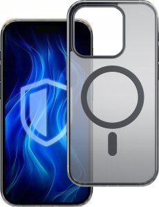 3MK Etui Frosty MagCase Black do Apple iPhone 15 Pro Max 3