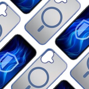 3MK Etui Frosty MagCase Blue do Apple iPhone 16 11