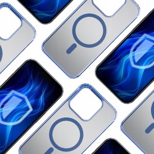 3MK Etui Frosty MagCase Blue do Apple iPhone 16 Pro 11