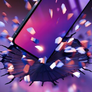 3MK Rainbow Privacy iPhone 14 Pro 5