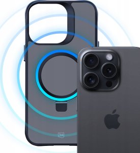 3MK 3MK Smoke Case iPhone 16 Pro Magsafe & Stand 4