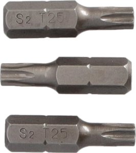 DRAUMET DRAUMET PREMIUM bity TORX T25 25mm 3szt. CR-V S2 one size 1