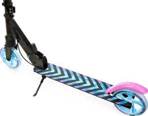 Hulajnoga RAVEN Hulajnoga RAVEN Pastelle Black/Pink 145mm amortyzacja hamulec dzwonek 5