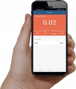 Woox Vieda WiFi rozete  16A  ar energijas skaititaju  MATTER  TUYA / Smart Life  WOOX 4