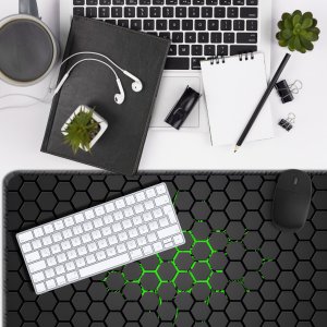 Podkładka Retoo PRZY WYPEŁNIACZU PODKŁADKA POD MYSZ MYSZKĘ KLAWIATURĘ GAMINGOWA MATA NA BIURKO DUZA XXL 90X40 CM 15