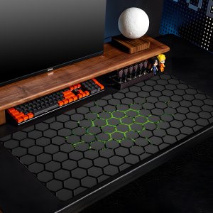 Podkładka Retoo PRZY WYPEŁNIACZU PODKŁADKA POD MYSZ MYSZKĘ KLAWIATURĘ GAMINGOWA MATA NA BIURKO DUZA XXL 90X40 CM 5