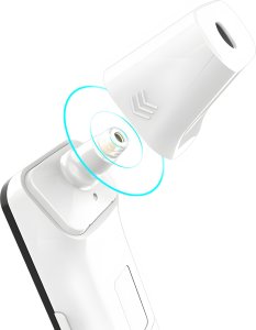 Retoo TERMOMETR BEZDOTYKOWY NA PODCZERWIEŃ MEDYCZNY LCD ALARM GORĄCZKI DO UCHA CZOŁA 5