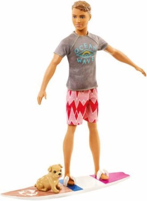 Lalka Barbie Mattel Barbie Ken Surfer FBD71 1