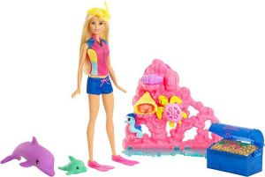 Lalka Barbie Mattel BARBIE Skarby Oceanu Zestaw + Lalka FCJ29 1