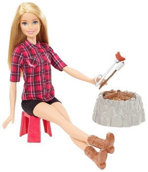 Lalka Barbie Mattel Barbie na biwaku (FDB44) 1