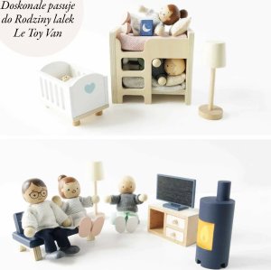 Le Toy Van Mebelki do domku dla lalek Zestaw startowy 35 elementów Le Toy Van 5