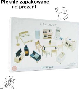 Le Toy Van Mebelki do domku dla lalek Zestaw startowy 35 elementów Le Toy Van 6