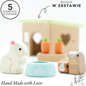 Le Toy Van Mebelki do domku dla lalek Króliczek i świnka Le Toy Van 2