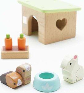 Le Toy Van Mebelki do domku dla lalek Króliczek i świnka Le Toy Van 3